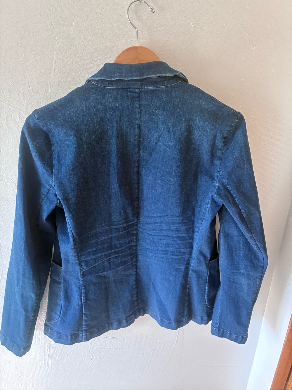 Frank & Eileen Dublin Italian Performance Denim XS Blazer - Picture 3 of 4